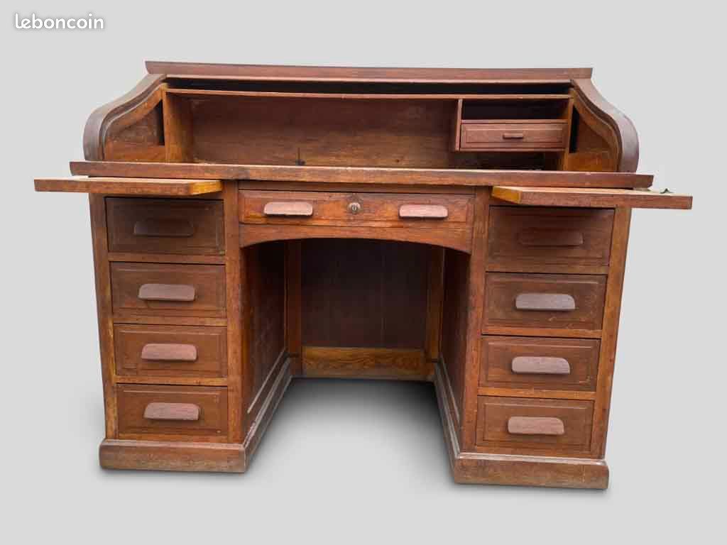Bureau americain bois (image 2)