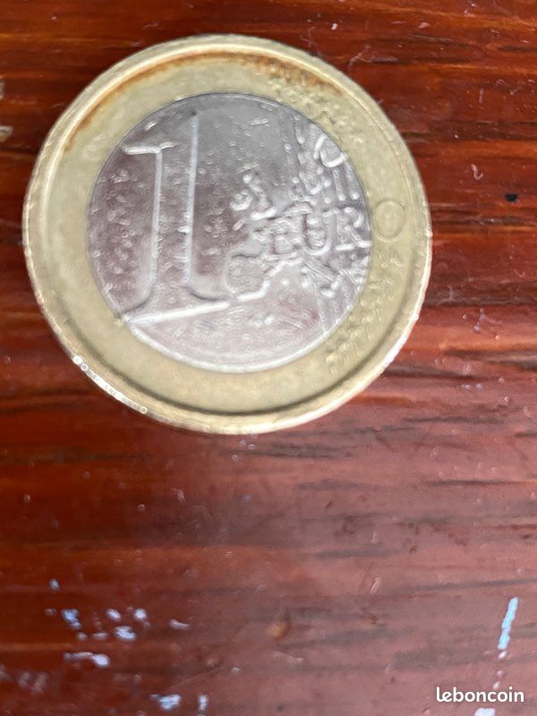Pièce Euro Leonard De Vinci Rare Italie 1 euro (image 2)