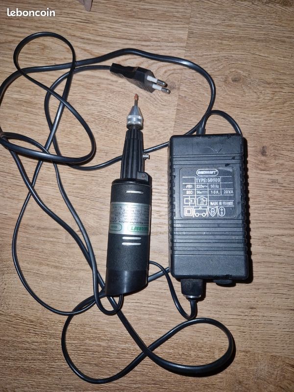 Mini perceuse de précision Mannesmann Jupiter 50100 + transformateur (image 1)