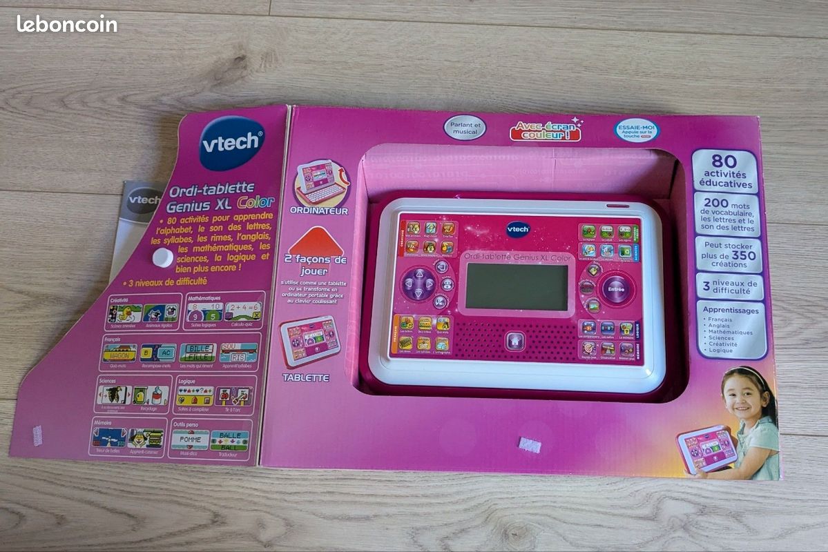 Ordi-tablette Genius XL Color rose (image 12)
