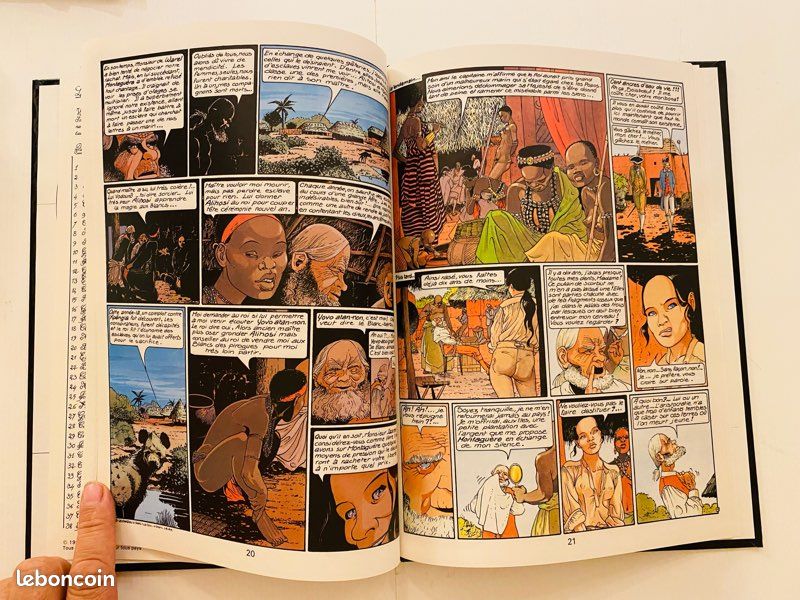 BD Les passagers du vent EO 1982 - 4 . L'heure du serpent (image 12)