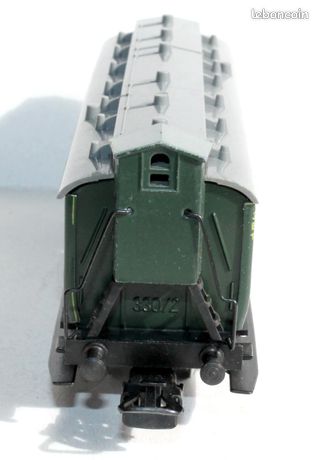 Wagon Voyageurs Prussien Märklin H0 4207 - 2e Classe Aménagé - Occasion