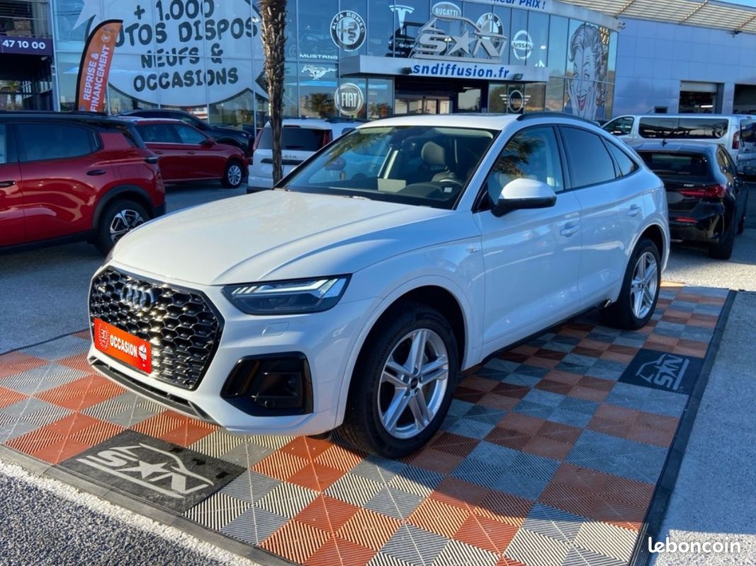 Audi Q5 SPORTBACK 40 TDI 204 QUATTRO S-Tronic S LINE Ext GPS Caméra JA 19" Black Pack (image 1)