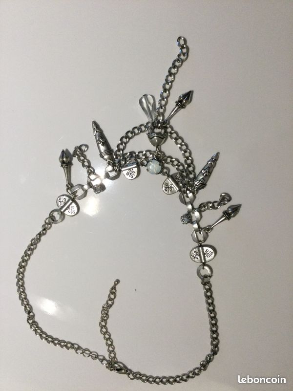 Bijou collier argent (image 2)