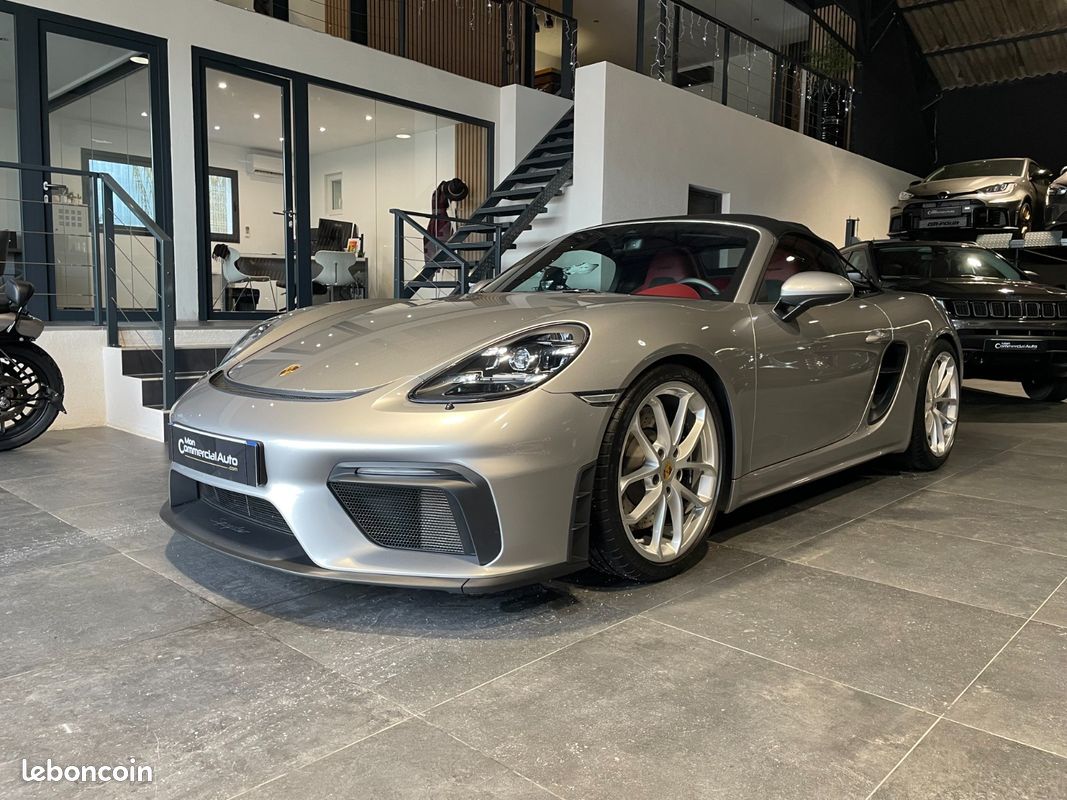PORSCHE 718 SPYDER 4.0i 420 ch - PORSCHE APPROVED 12/2026 - BOSE - CARPLAY - INTERIEUR SPYDER CLASSIC HERITAGE - CAMERA (image 1)