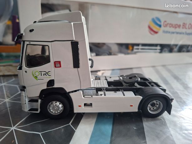 Miniature RENAULT R 4x2 et remorque savoyarde Transports CHEVRIER ELIGOR ELI116776 | Collect World