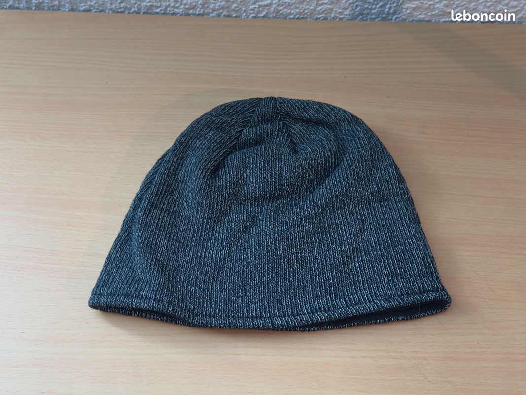 Bonnet d'automne / hiver couleur gris (image 2)
