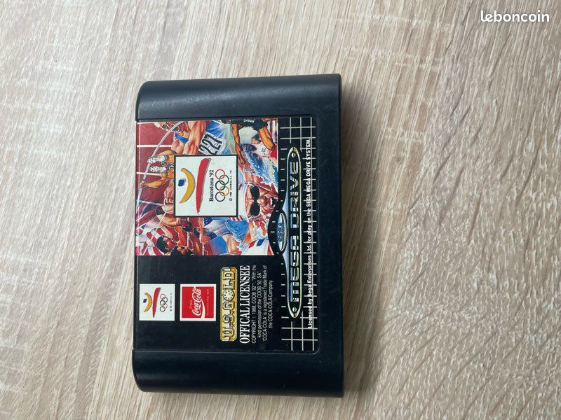 Jeu Sega Mega Drive – Olympic Gold – Complet – Bon état