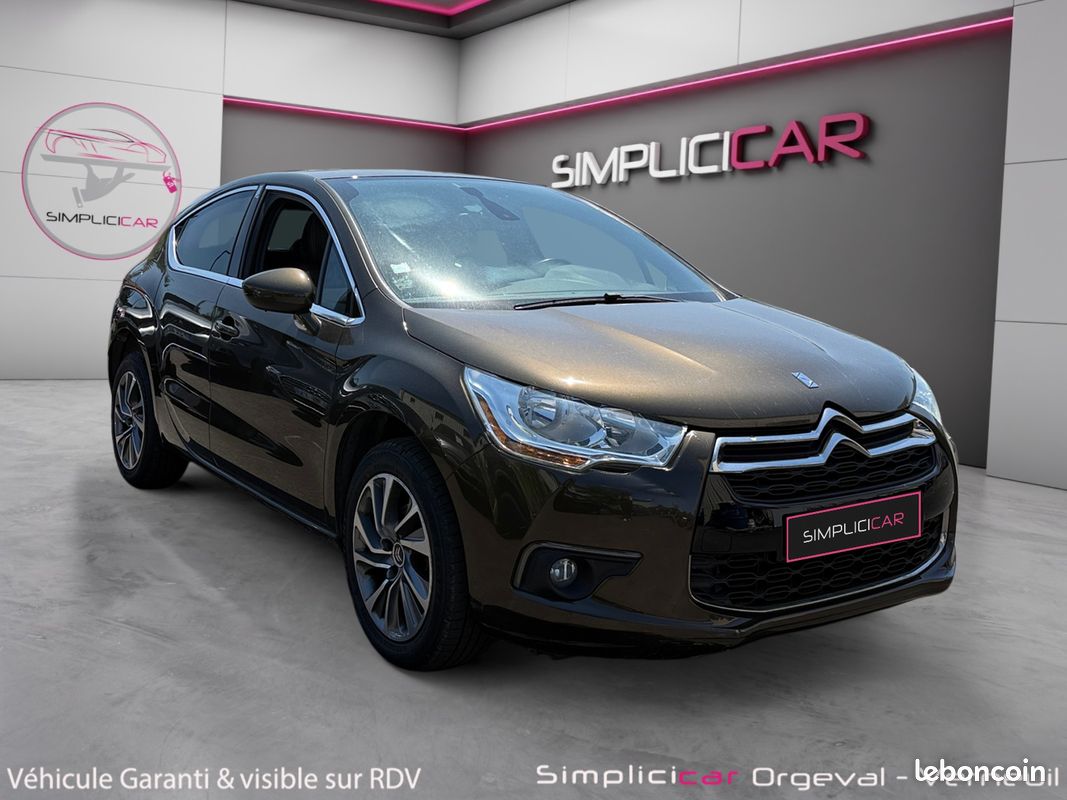 CITROEN DS4 1.6 HDI 110CH EXECUTIVE - Radar AR - Garantie 12 mois (image 1)