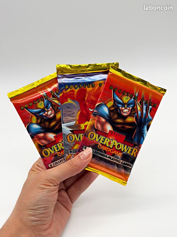 marvel overpower booster box Overpower: Monumental Unlock the ultimate Marvel experience with Marvel Super Heroes Play Booster Box Lot de 3 Boosters Vintage