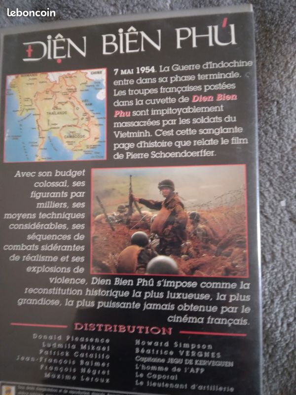 Lot 5 cassettes VHS FILMS DE GUERRE (image 7)