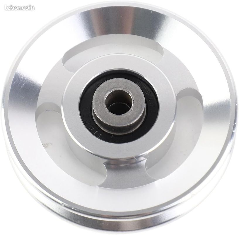 Poulie fitness aluminium 90 mm alésage 10,5 mm pour home gym 1081-SPO-4 (image 2)