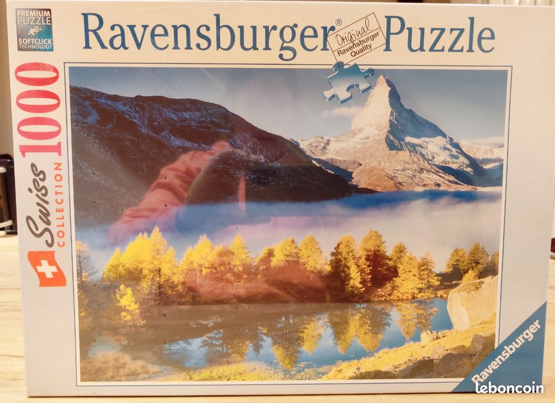 Puzzle 1000 pièces Swiss collection (image 1)