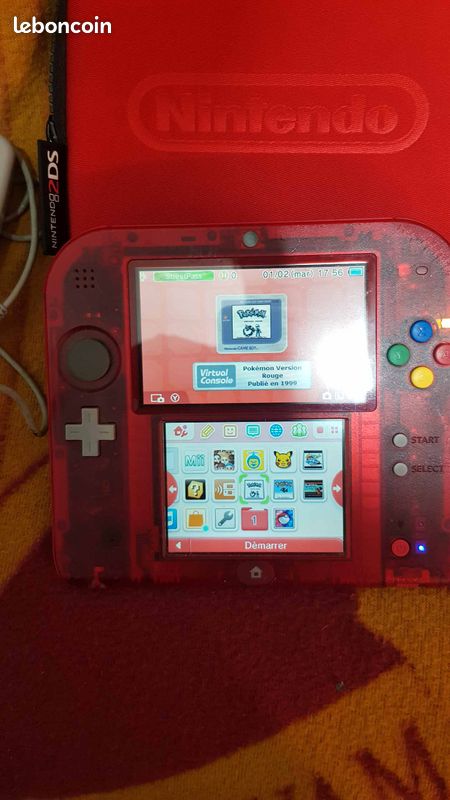 Nintendo 2ds Edition Pokemon Rouge (image 1)