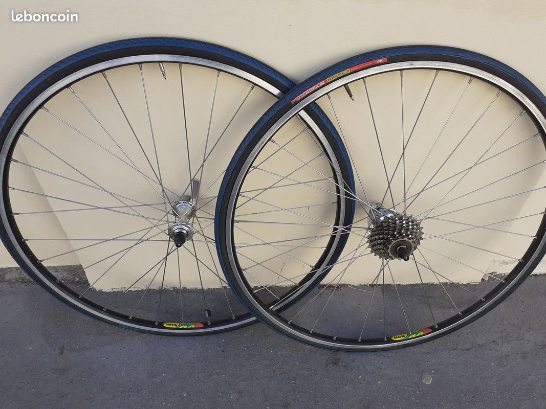 Paire De Roues Shimano 105 / Mavic CXP 22 – Noir, Occasion