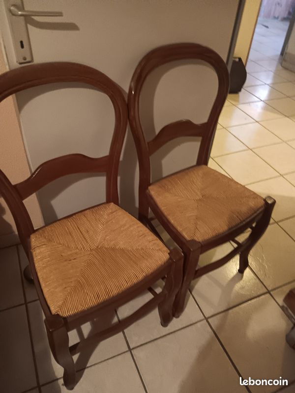 Lot de 2 chaises de qualité (image 2)