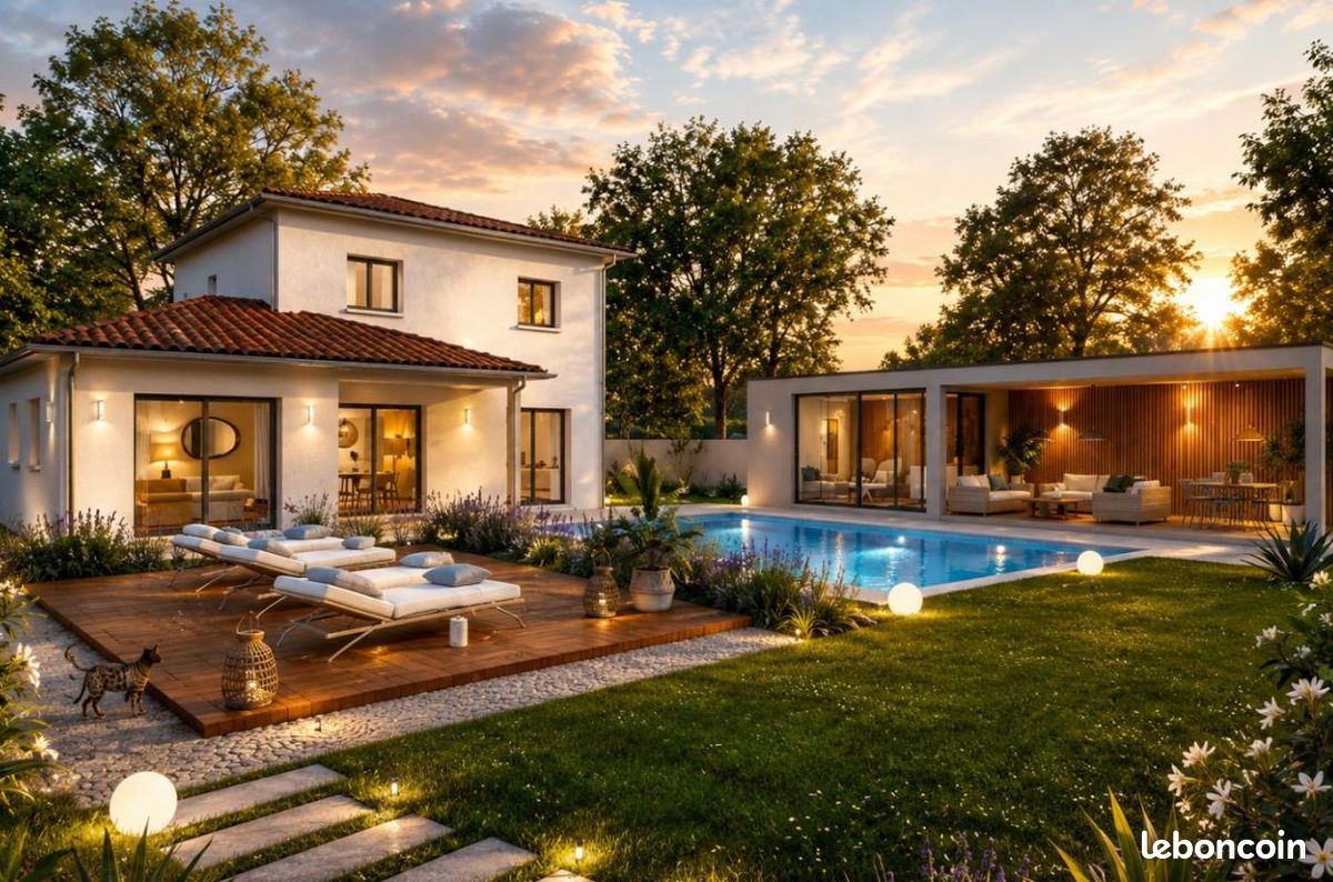 Maison 5 pièces 128 m² · à Jassans-Riottier · 128 m² · 454 917 €