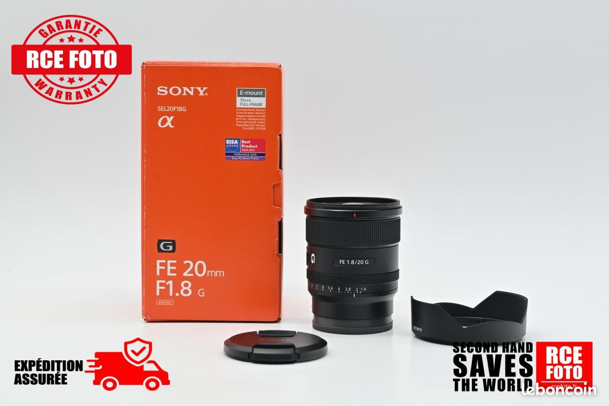 Sony FE 20mm f/1.8 G (Sony) (image 1)
