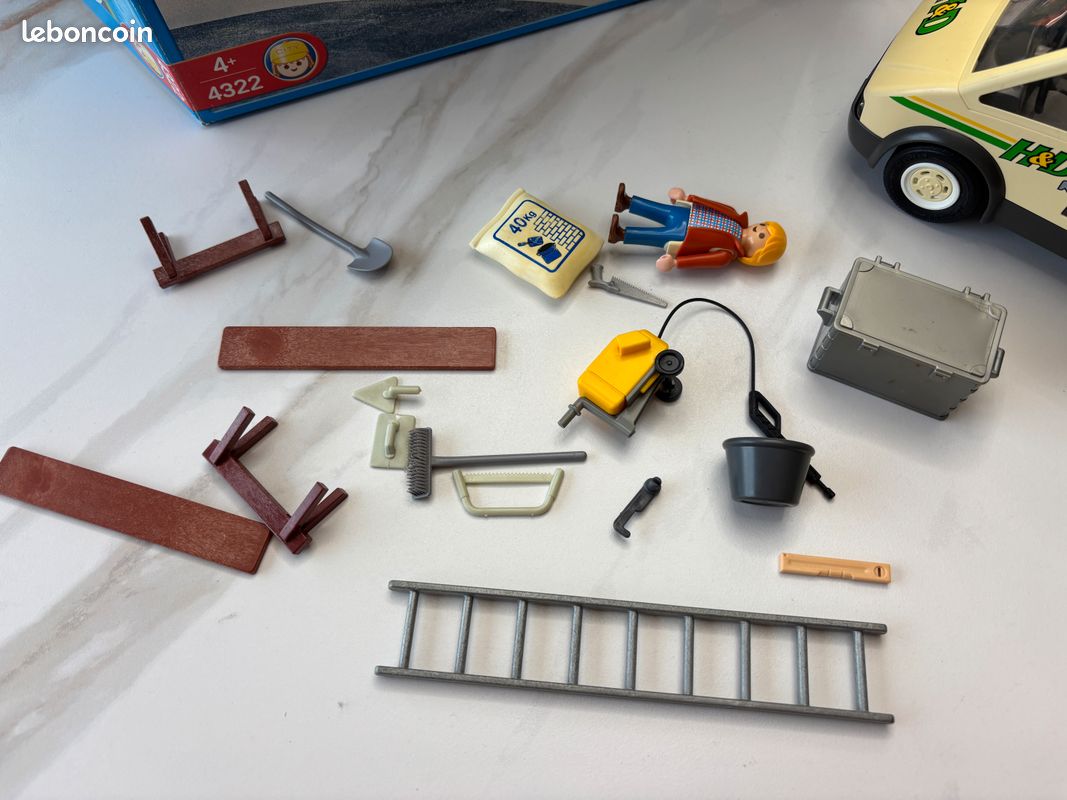 Playmobil 4322 - Entrepreneur et camionnette (image 4)