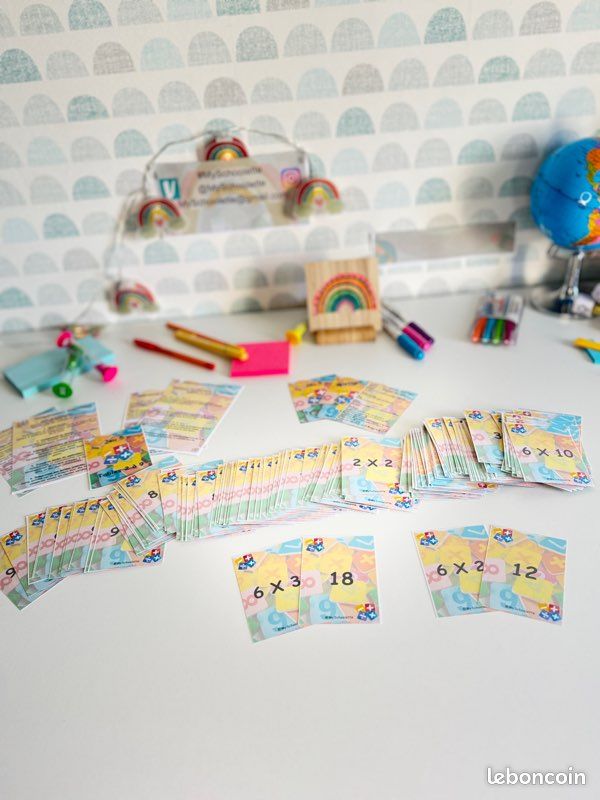 Jeu pour jouer et apprendre les tables de multiplication (image 1)