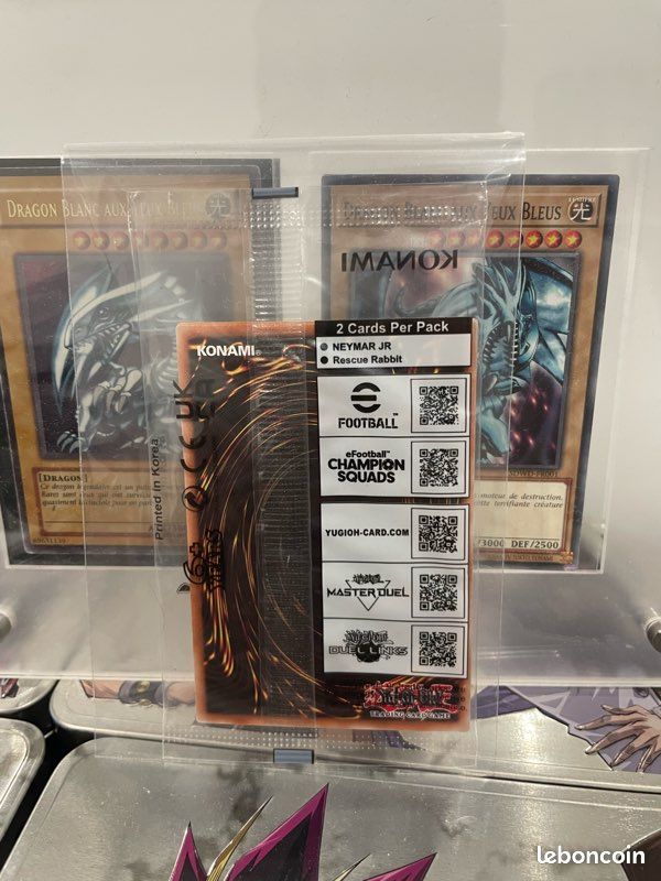Carte Jeton Yugioh e football et Neymar collaboration - Collection