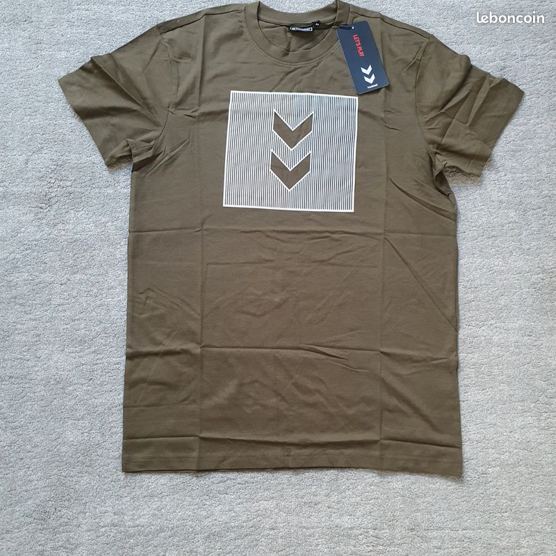 HUMMEL Ensemble T-Shirt & Shorts Homme Col Rond Ceinture Élastique Sport
