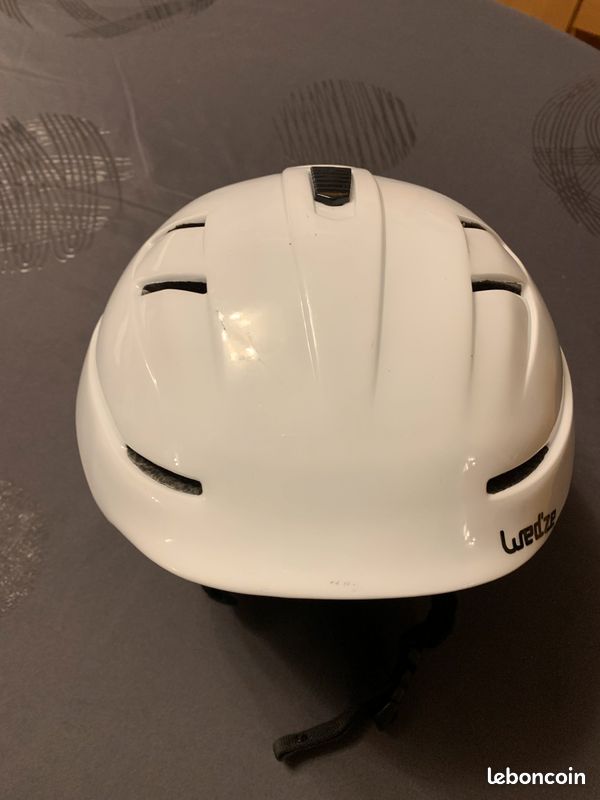 Casque de ski blanc enfant (image 1)