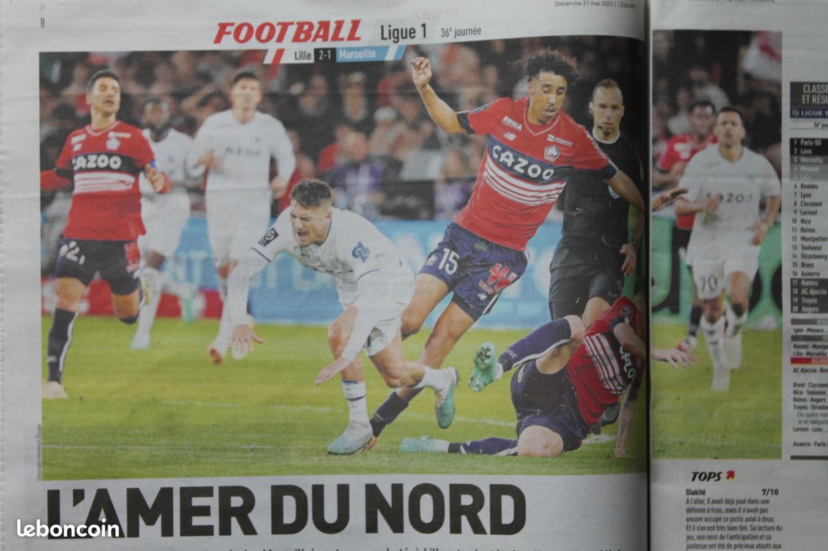 L'Equipe du 21/05/2023 - Fabuleux La Rochelle renverse Leinster 27-26 - Armirail (image 7)