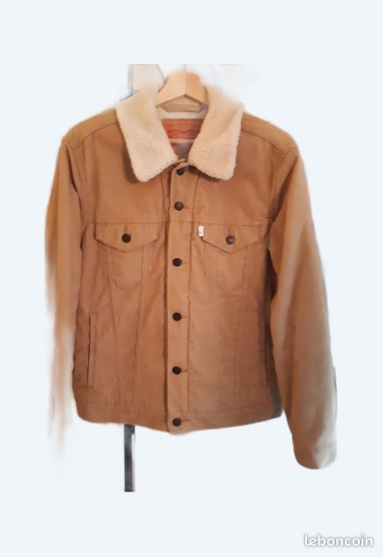 Veste Levis Velour Veste Velours Veste Levis Moumoute Homme Veste