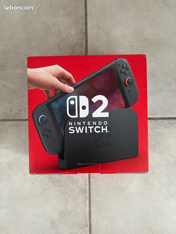 Boîte de Nintendo Switch 2 + compartiment intérieur vide (image 2)