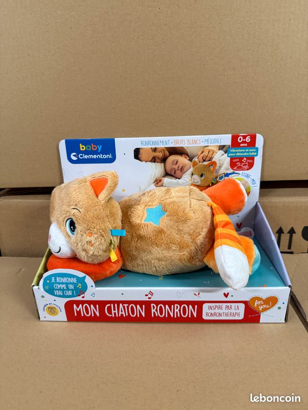 Clementoni Mon Chaton Ronron Jeux Jouets