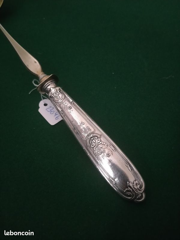 Louche à punch, argent fourré (image 2)