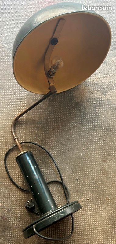 Lampe de bureau des années 1940-1950 - Design moderniste français (image 3)