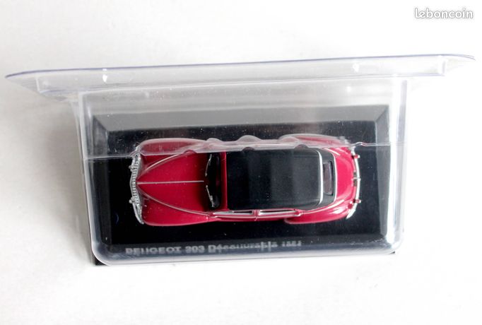 Modèle Réduit Peugeot 203 Berline 1954 Gris 1/43 - Norev Presse - Occasion