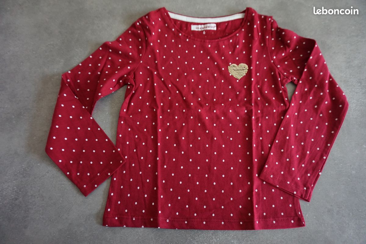 T.Shirt manches longues fille (image 1)