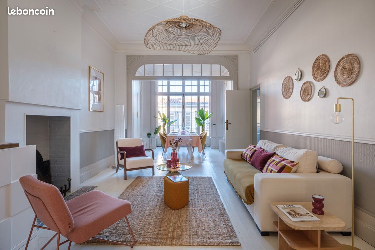 Jardin Public, superbe T3 93 m² dans immeuble haussmannien - Bordeaux 33000 Grand Parc Paul Doumer (image 2)