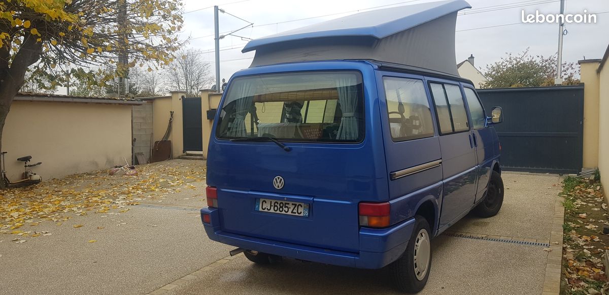 Volkswagen transporter t4 2.4 d 80ch toit relevable westfalia california revision complete (image 2)