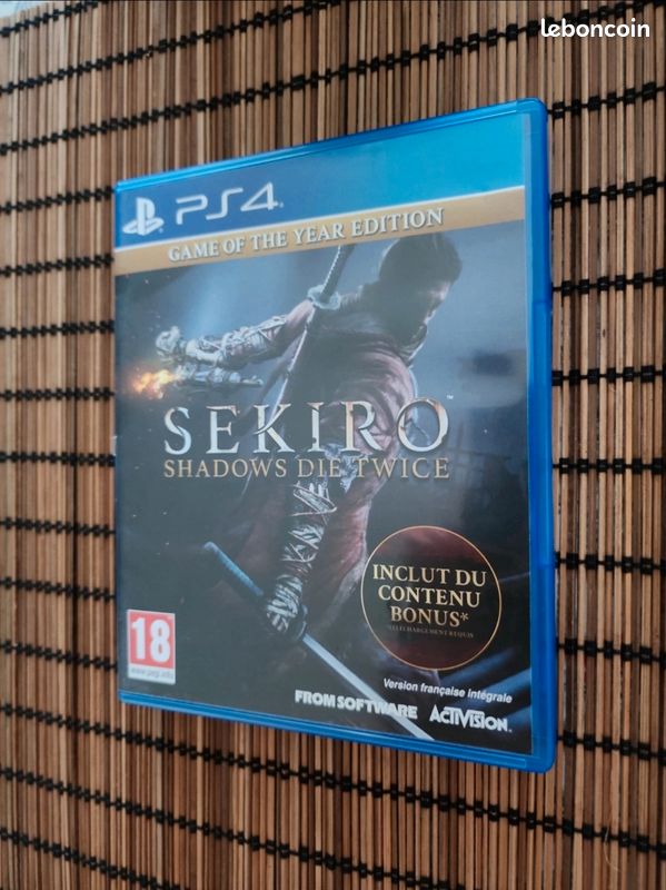 SEKIRO SHADOWS DIE Twice PS4 PS5 PlayStation 4 Neuf EUR 149,99 - FR