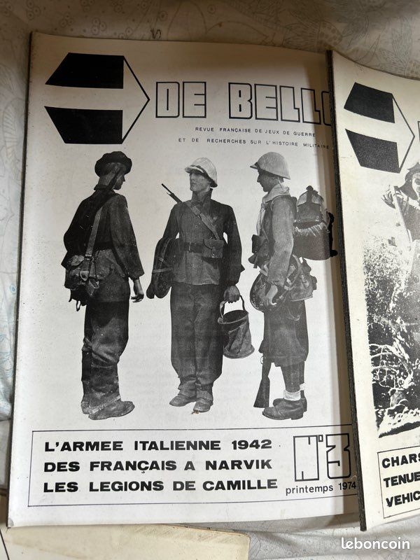 Collection de DE BELLO revue française, de jeux, de guerre et de la recherche sur l’histoire militaire (image 4)
