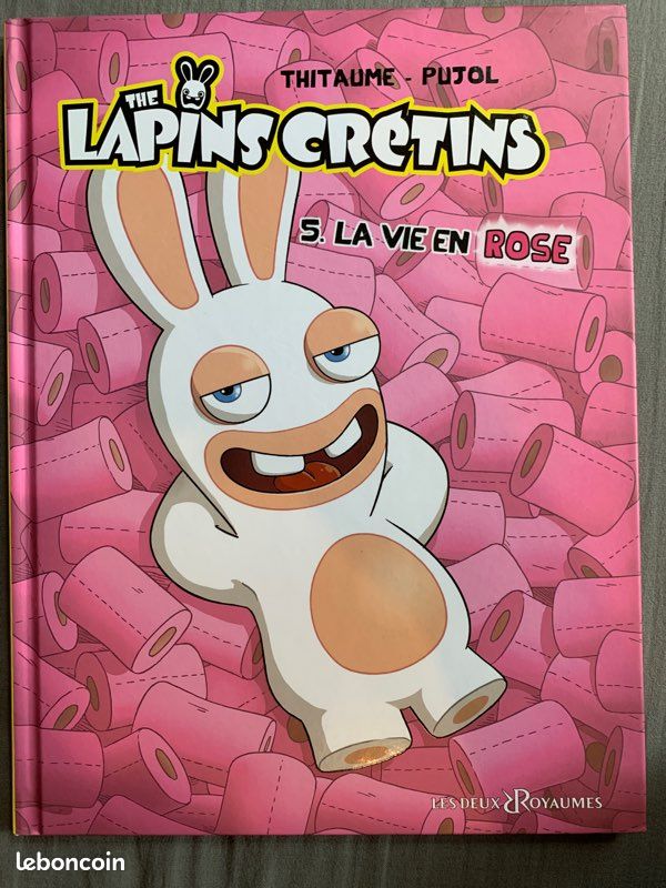 Bande dessinée lapins crétins (image 1)