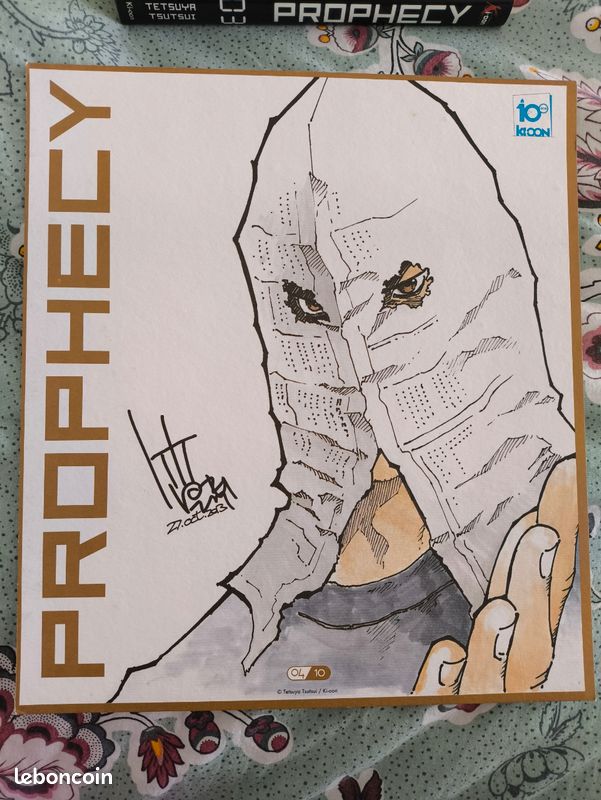 Prophecy - tome 2 et 3 + shikishi ki-oon 10 ans + poster (image 4)