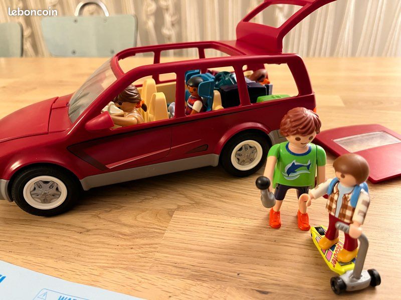 Playmobil Voiture avec famille 9421 Jeux Jouets