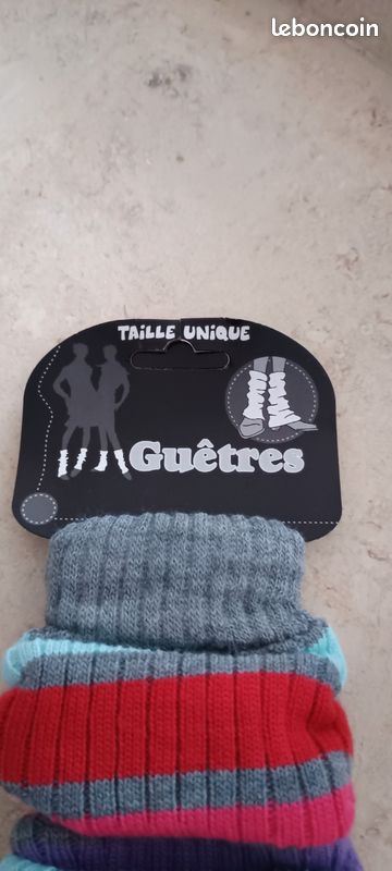 Guêtres colorées taille unique 🌺 (image 2)