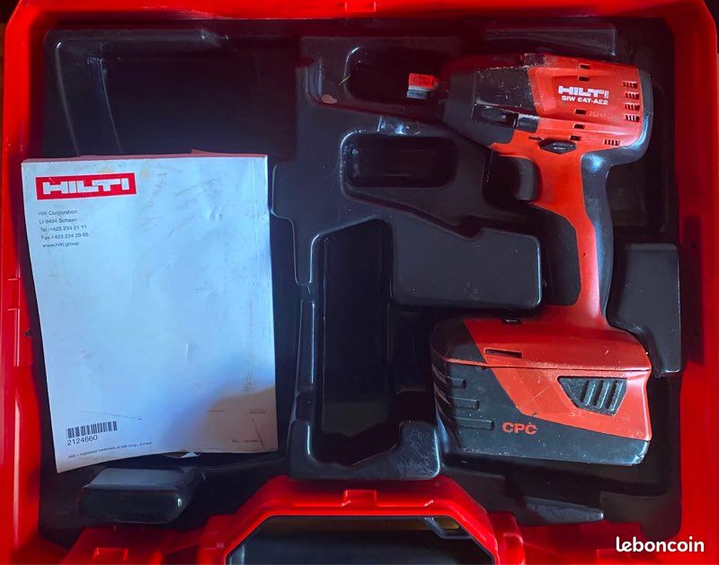 Boulonneuse Hilti SIW 6 AT A22 (image 1)