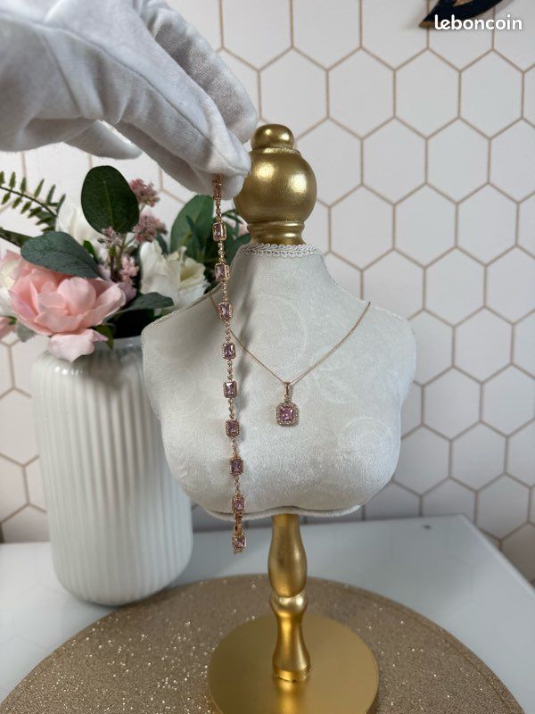 Parure (neuf) en véritable diamant Swarowski 💎 (image 5)