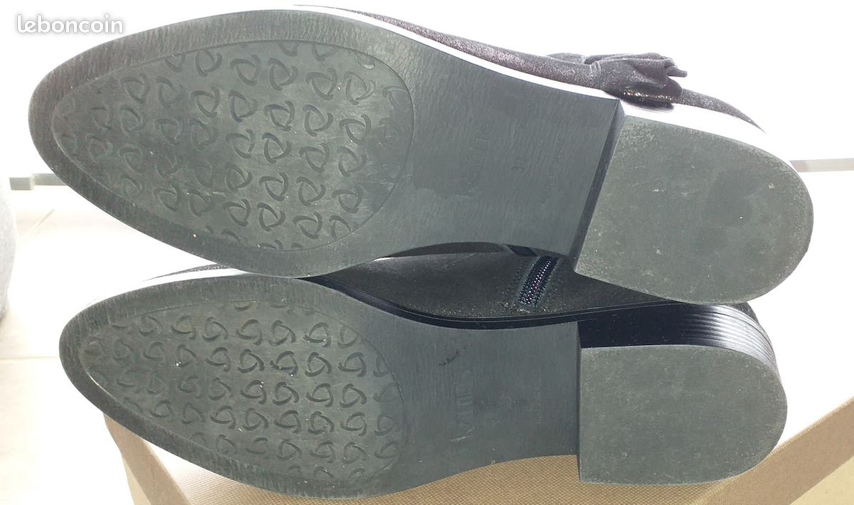 Bottines Kanna noir brillant taille 39 (image 4)