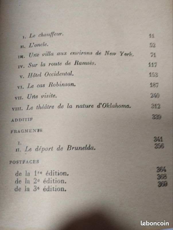 Kafka L'AMÉRIQUE (image 7)