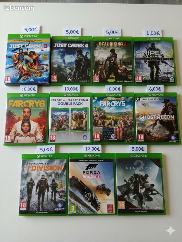 Jeux Switch et Xbox one (image 1)