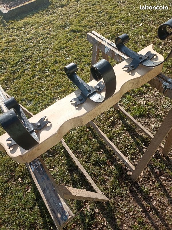 Porte Manteau Bois & Métal (image 3)
