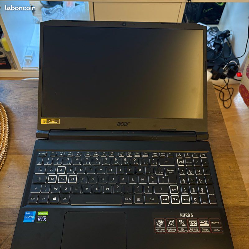 Acer Nitro 5 AN515-57 RTX3050 16GoRAM 512Go Parfait état - Ordinateurs